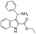 3-(AMINOPHENYLMETHYL)-2-INDOLECARBOXYLIC ACID ETHYL ESTER Struktur