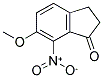 6-METHOXY-7-NITRO-1-INDANONE Struktur