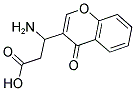 3-AMINO-3-(4-OXO-4H-CHROMEN-3-YL)-PROPIONIC ACID Struktur