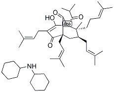 HYPERFORIN DICYCLOHEXYLAMMONIUM SALT Struktur