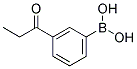 3-(PROPIONYL)BENZENEBORONIC ACID Struktur