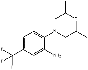 2-(2,6-DIMETHYLMORPHOLIN-4-YL)-5-(TRIFLUOROMETHYL)ANILINE price.