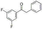 3',5'-DIFLUORO-2-PHENYLACETOPHENONE Struktur