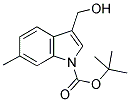 3-HYDROXYMETHYL-6-METHYLINDOLE-1-CARBOXYLIC ACID TERT-BUTYL ESTER Struktur