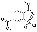 DIMETHYL 2-(CHLOROSULFONYL)TEREPHTHALATE Struktur