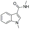 N,1-DIMETHYL-1H-INDOLE-3-CARBOXAMIDE Struktur