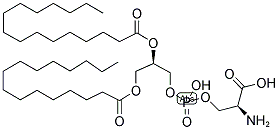 1,2-PALMITOYL-SN-GLYCERO-3-PHOSPHO-L-SERINE Struktur