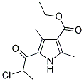 ETHYL 5-(2-CHLOROPROPANOYL)-2,4-DIMETHYL-1H-PYRROLE-3-CARBOXYLATE Struktur