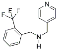 1-PYRIDIN-4-YL-N-(2-(TRIFLUOROMETHYL)BENZYL)METHANAMINE Struktur