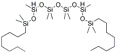 DECAMETHYL DIHYDRODI-N-OCTYL HEXASILOXANE Struktur