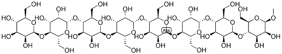 METHYLMANNOOCTAOSIDE Struktur