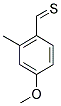 4-METHOXY-2-METHYLBENZENECARBOTHIALDEHYDE Struktur