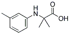 2-METHYL-2-M-TOLYLAMINO-PROPIONIC ACID Struktur