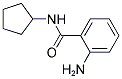 2-AMINO-N-CYCLOPENTYLBENZAMIDE Struktur