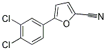 5-(3,4-DICHLOROPHENYL)-2-FURONITRILE Struktur