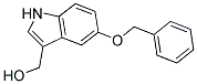 (5-BENZYLOXY-1H-INDOL-3-YL)-METHANOL Struktur