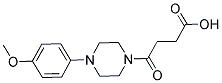 4-[4-(4-METHOXYPHENYL)PIPERAZIN-1-YL]-4-OXOBUTANOIC ACID Struktur