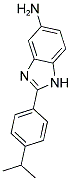 2-(4-ISOPROPYL-PHENYL)-1 H-BENZOIMIDAZOL-5-YLAMINE Struktur