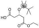 (S)-3-HYDROXYGLUTARATE ETHYL TBDMS Struktur