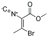 METHYL-2-ISOCYANO-3-BROMO-3-METHYLACROLEATE (TRANS) Struktur