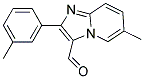 6-METHYL-2-M-TOLYL-IMIDAZO[1,2-A]PYRIDINE-3-CARBALDEHYDE Struktur