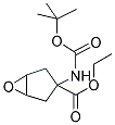 3-TERT-BUTOXYCARBONYLAMINO-6-OXA-BICYCLO[3.1.0]HEXANE-3-CARBOXYLIC ACID ETHYL ESTER Struktur