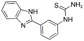 N-[3-(1H-BENZIMIDAZOL-2-YL)PHENYL]THIOUREA Struktur