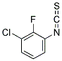 3-CHLORO-2-FLUOROPHENYLISOTHIOCYANATE Struktur