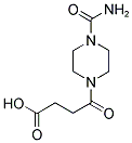 4-(4-CARBAMOYL-PIPERAZIN-1-YL)-4-OXO-BUTYRIC ACID Struktur