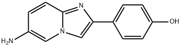 4-(6-AMINOIMIDAZO[1,2-A]PYRIDIN-2-YL)PHENOL Struktur