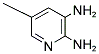 5-METHYL-PYRIDINE-2,3-DIAMINE Struktur