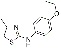 (4-ETHOXY-PHENYL)-(4-METHYL-4,5-DIHYDRO-THIAZOL-2-YL)-AMINE Struktur