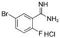 5-BROMO-2-FLUORO-BENZAMIDINE HYDROCHLORIDE price.