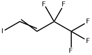 3,3,4,4,4-PENTAFLUORO-1-IODOBUT-1-ENE Struktur