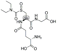 S-(N,N-DIETHYLCARBAMOYL)GLUTATHIONE SULFOXIDE Struktur