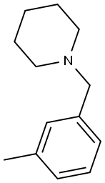 1-(3-METHYLBENZYL)PIPERIDINE Struktur