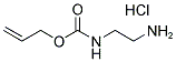 ALLYL-N-(2-AMINOETHYL)CARBAMATE HYDROCHLORIDE Struktur