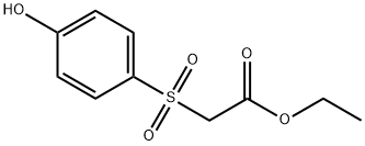 (4-HYDROXY-BENZENESULFONYL)-ACETIC ACID ETHYL ESTER Struktur