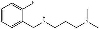 N'-(2-FLUORO-BENZYL)-N,N-DIMETHYL-PROPANE-1,3-DIAMINE Struktur