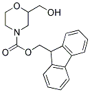 4-FMOC-2-HYDROXYMETHYLMORPHOLINE Struktur