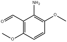 2-AMINO-3,6-DIMETHOXYBENZENECARBALDEHYDE Struktur