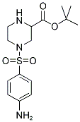 TERT-BUTYL 4-(4-AMINOPHENYL)SULFONYL-PIPERAZINE-2-CARBOXYLATE Struktur