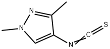 4-ISOTHIOCYANATO-1,3-DIMETHYL-1H-PYRAZOLE Struktur