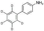 4-AMINOBIPHENYL-2',3',4',5',6'-D5 Struktur