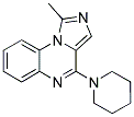 1-METHYL-4-PIPERIDIN-1-YLIMIDAZO[1,5-A]QUINOXALINE Struktur