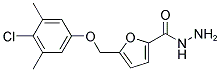 5-(4-CHLORO-3,5-DIMETHYL-PHENOXYMETHYL)-FURAN-2-CARBOXYLIC ACID HYDRAZIDE Struktur