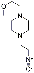 1-(2-ISOCYANO-ETHYL)-4-(2-METHOXY-ETHYL)-PIPERAZINE Struktur