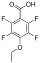 4-ETHOXY-2,3,5,6-TETRAFLUOROBENZOIC ACID Struktur