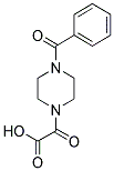 (4-BENZOYL-PIPERAZIN-1-YL)-OXO-ACETIC ACID Struktur