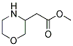 MORPHOLINE-3-ACETIC ACID METHYL ESTER Struktur